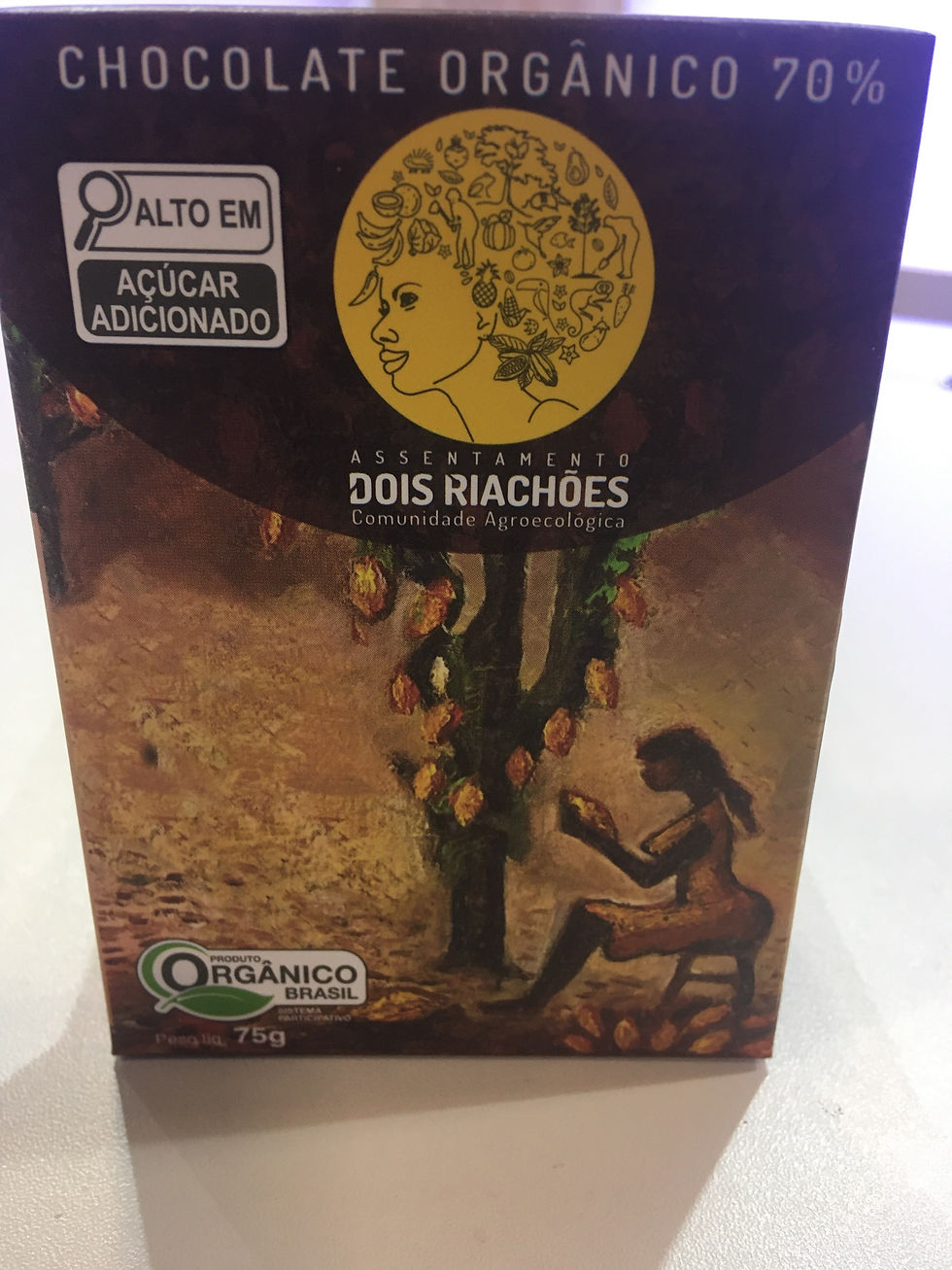 Chocolate 56% - Dois Riachões - 75g