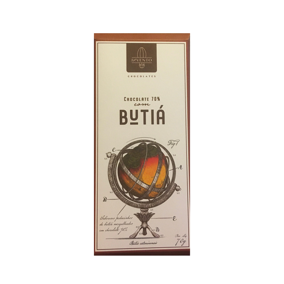 Miniatura: 70% cacau - origem Sítio Ascurra - premiado - Invento Chocolates - 70g