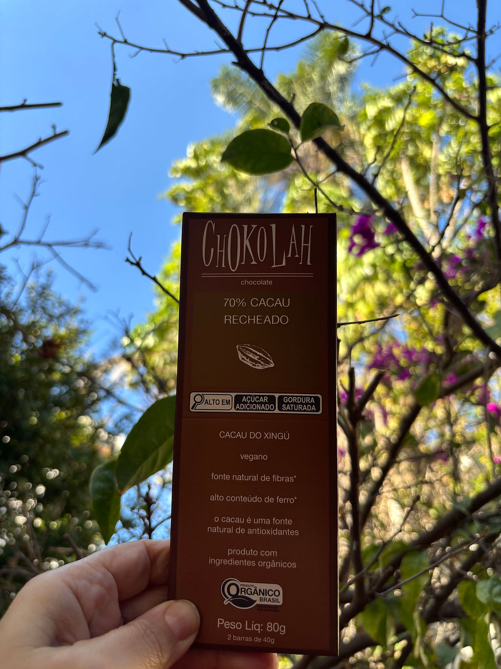Miniatura: 70% cacau baixo em açúcares adicionados - Chokolah - 70g