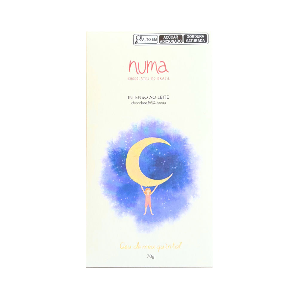 56% Chocolate ao Leite Intenso - Numa - 70g