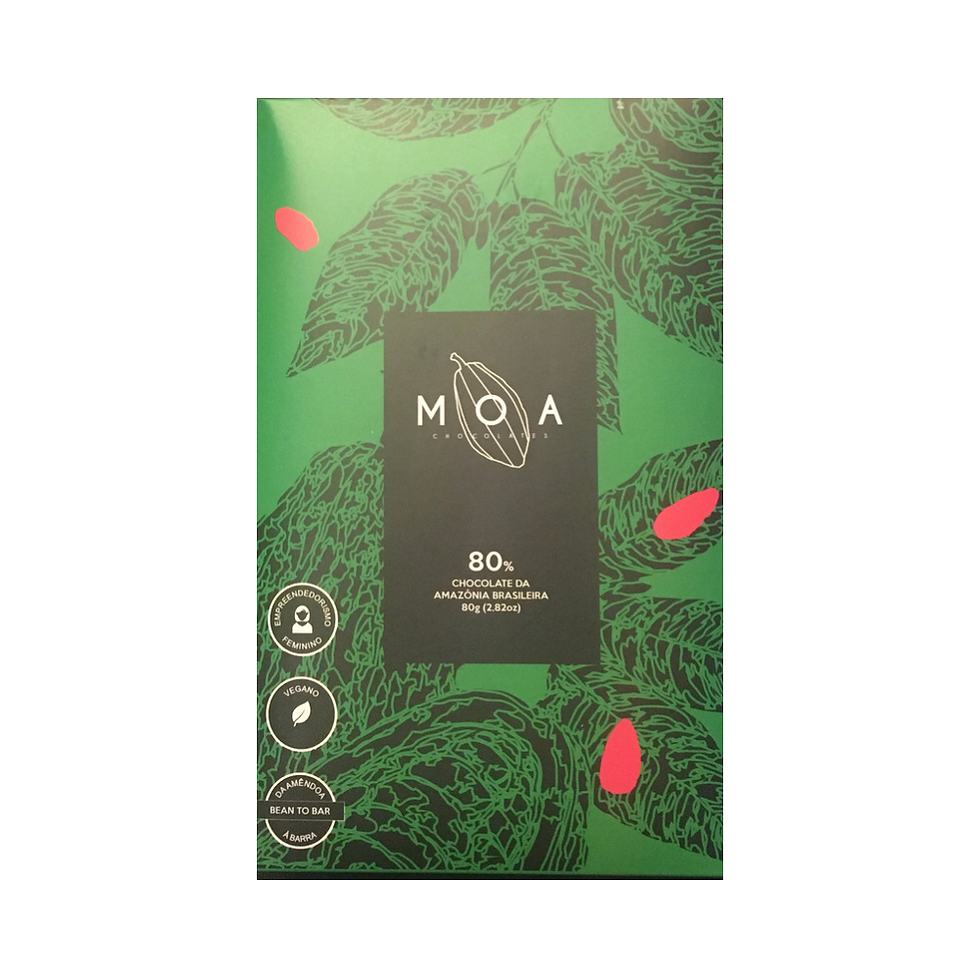 80% cacau - Moa Chocolates - 80g