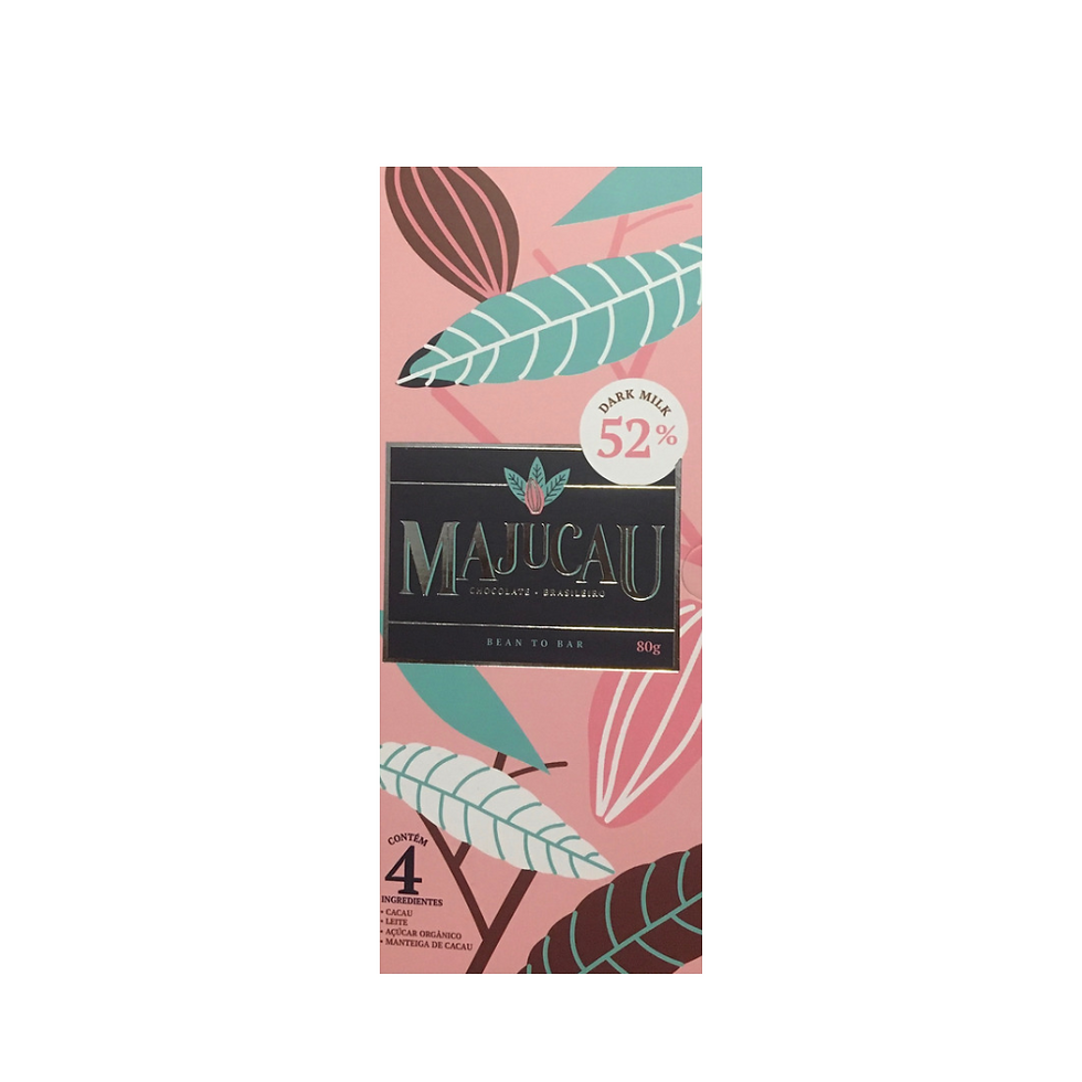 52% cacau Dark Milk- Majucau - 80g