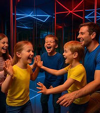Children playing with mirrors at Camera Obscura Edinburgh.jpeg