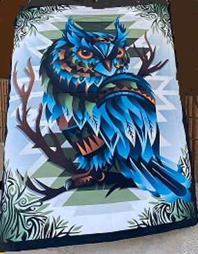 Owl Wall Tapestry