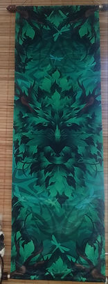 Greenman Hanging Wall Banner