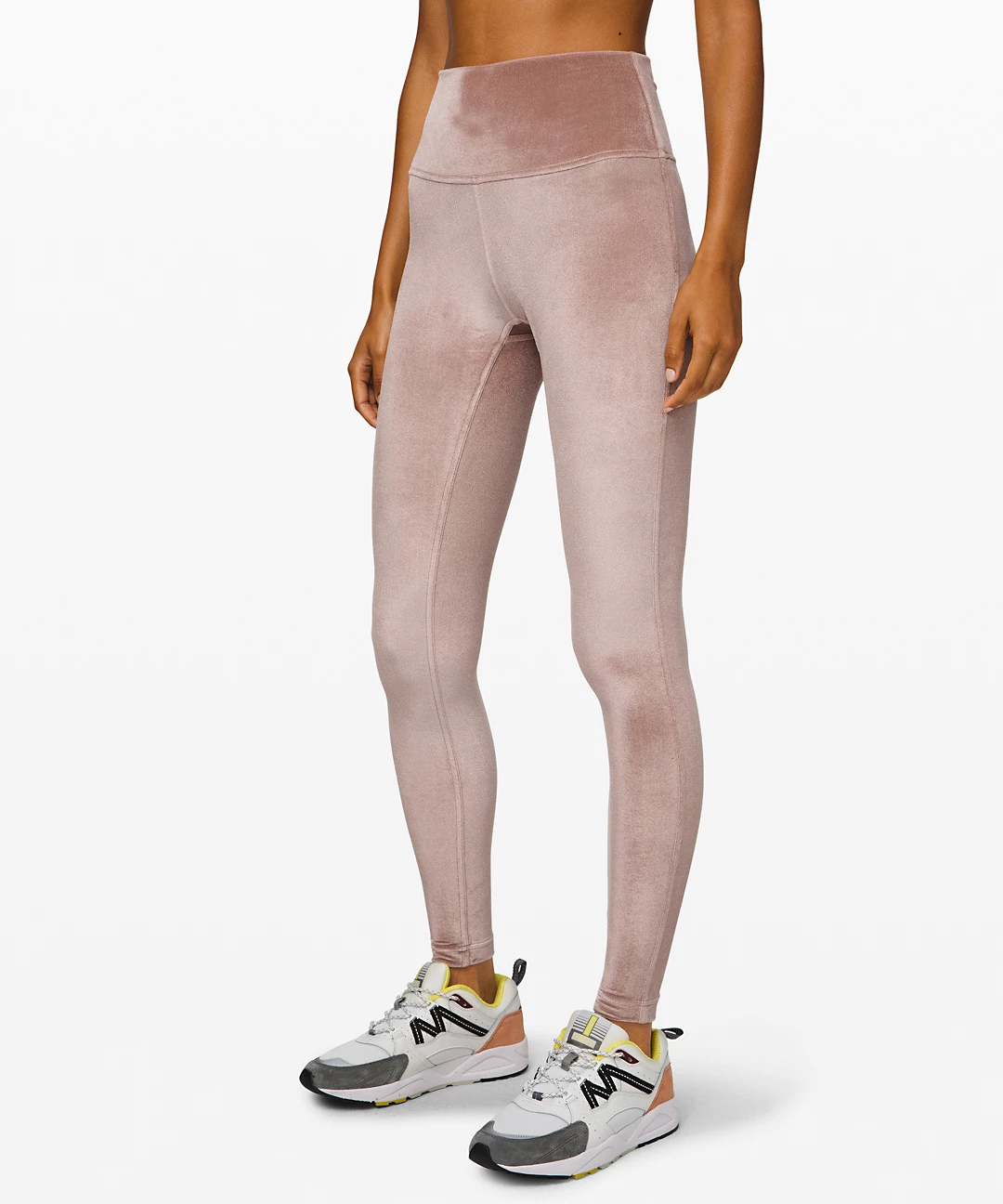 Lululemon Wunder Lounge High-Rise Tight 28" Velvet (Spanish Oak)