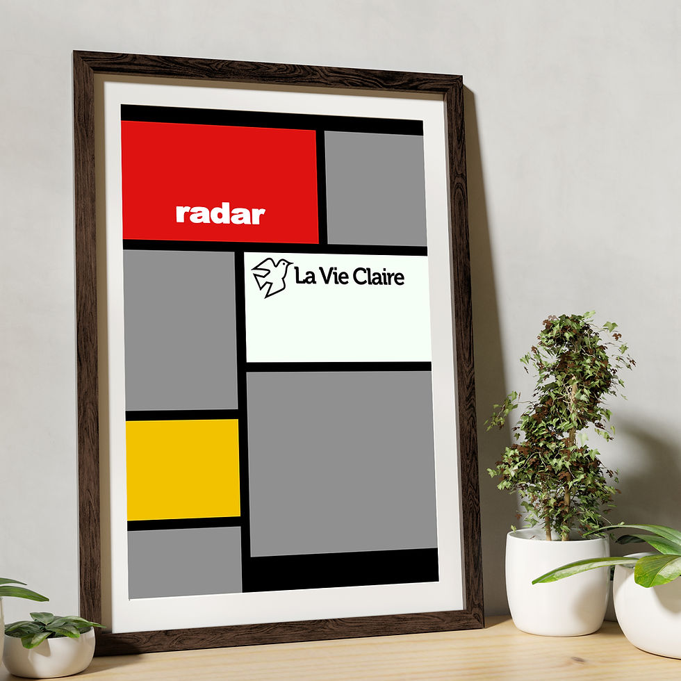 Thumbnail: La Vie Claire Cycling Team Jersey Print