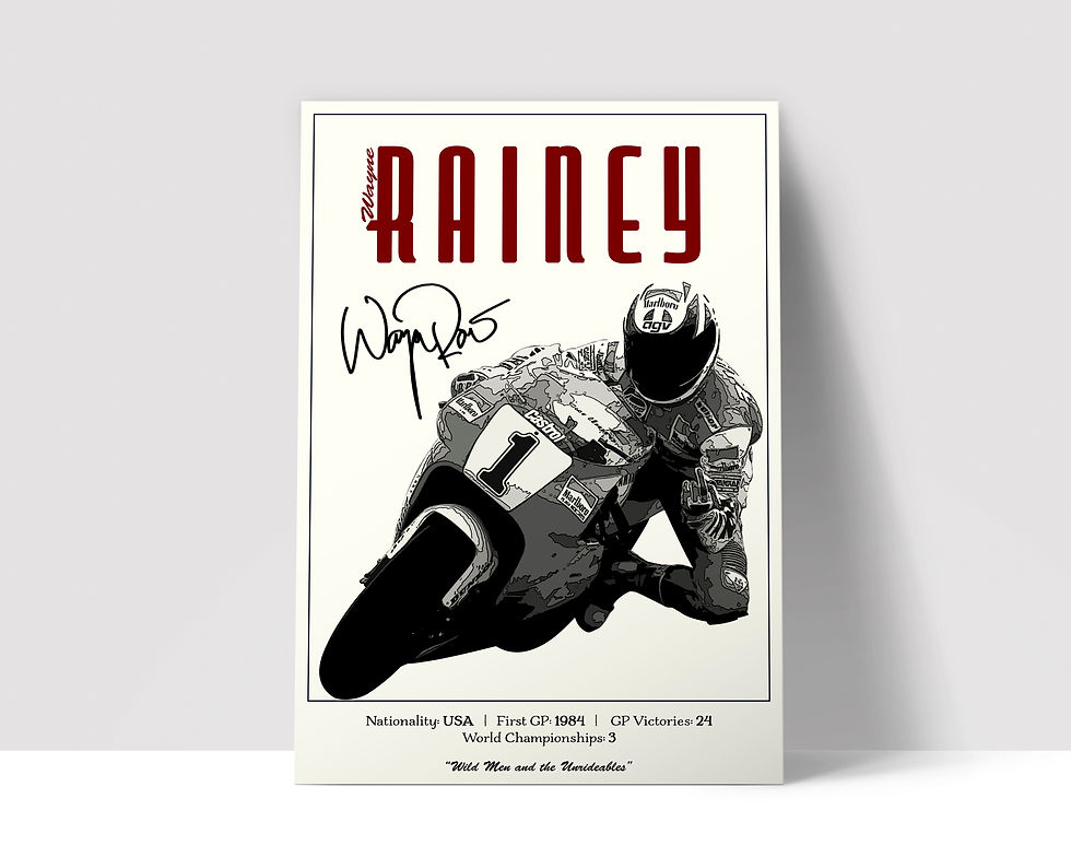Thumbnail: Wayne Rainey Classic 500GP Print MotoGP