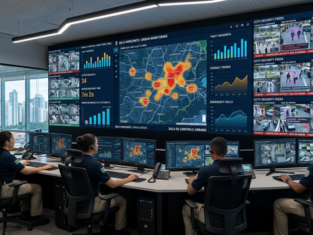 O Avanço da Vigilância Preditiva: Como a Inteligência Artificial Transforma a Gestão de Riscos e a Segurança Urbana em 2026