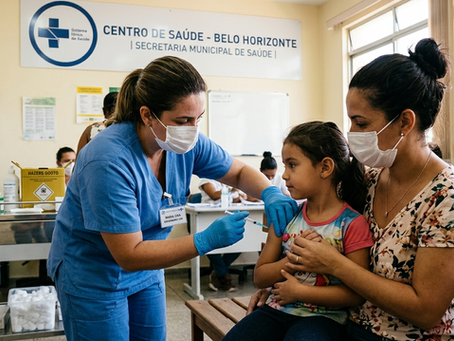 Multivacinação em Minas Gerais: BH Reforça Imunização Contra Poliomielite, Gripe e Dengue para Proteger a População