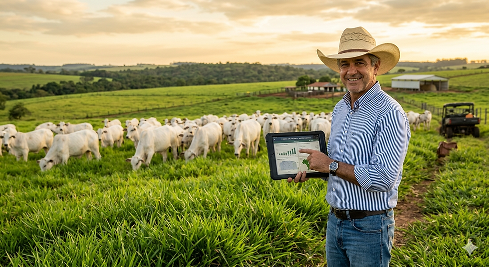 Da Estaca Zero ao Império Pecuário: Estratégias de Gestão e Tecnologia para Produzir o Boi Superprecoce