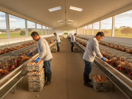 Indústria de ovos no Brasil: produção cresce, consumo muda e setor ganha força no agronegócio