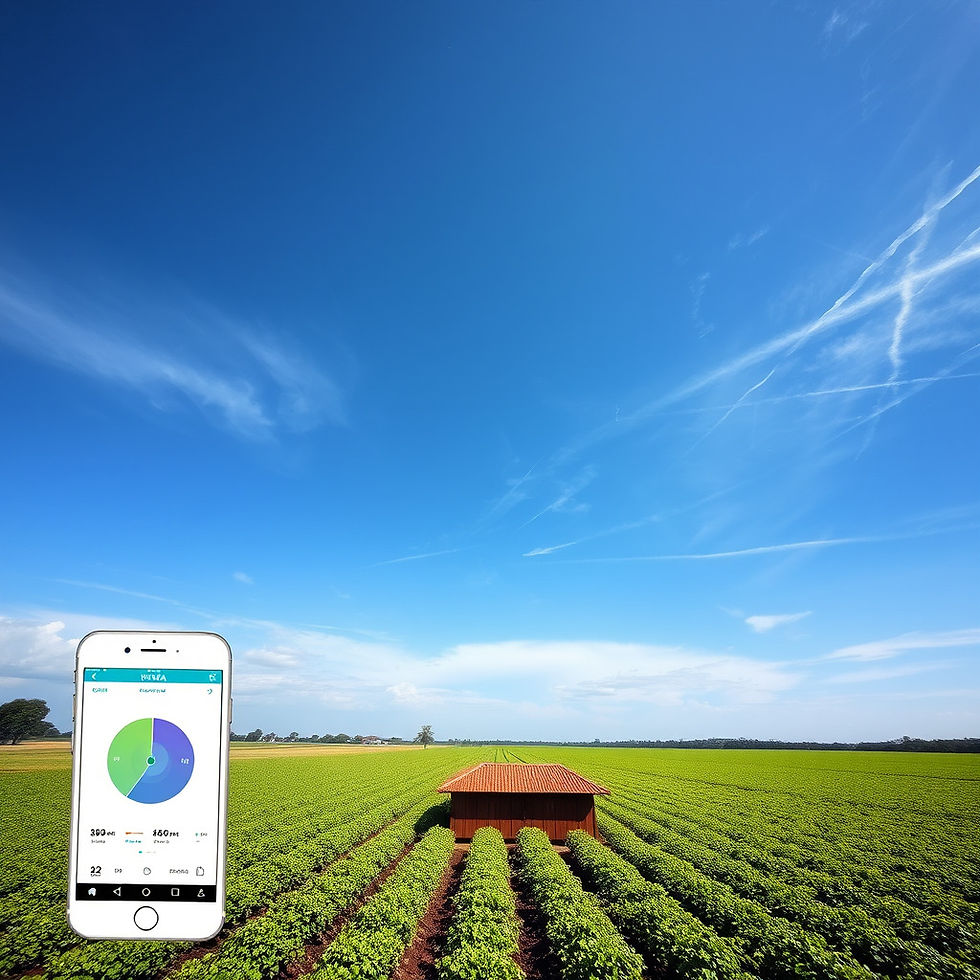 Maximizando a Produtividade com Sensores de Umidade e Apps de Gestão para Irrigação Eficiente