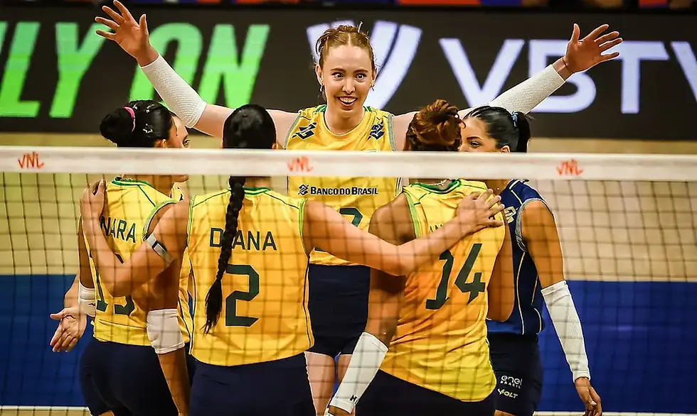 BRASIL EM QUADRA! APÓS ESTREIA ELETRIZANTE, SELEÇÃO FEMININA BUSCA MANTER EMBALO NA LIGA DAS NAÇÕES CONTRA REPÚBLICA DOMINICANA