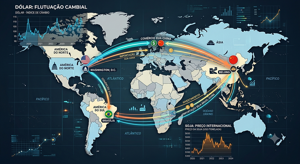 A Nova Guerra Tarifária Global: O Choque Nacionalista dos EUA e o Tabuleiro Macroeconômico para o Agronegócio Brasileiro
