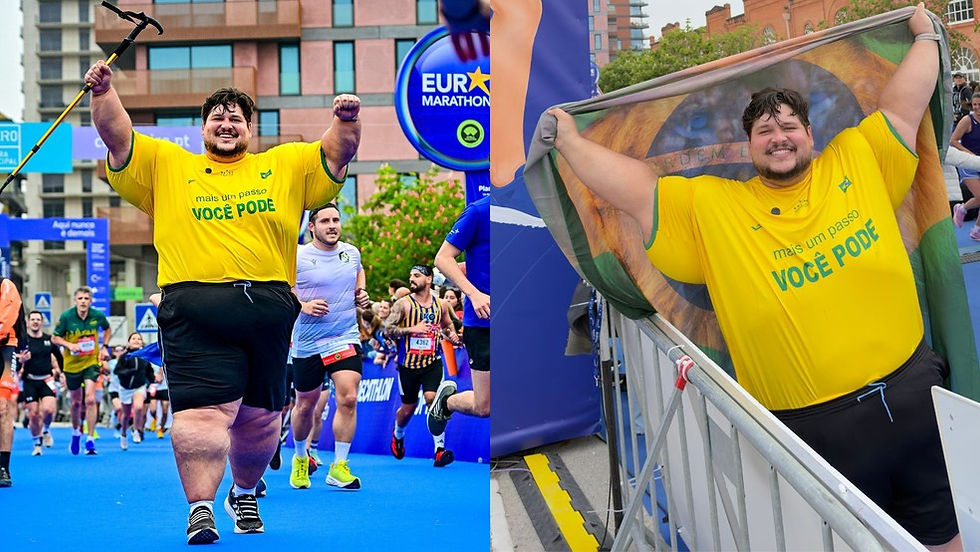 O Mamute que se Recusa a ser Extinto: A Jornada de Superação do Brasileiro de 200kg que Emocionou a Europa