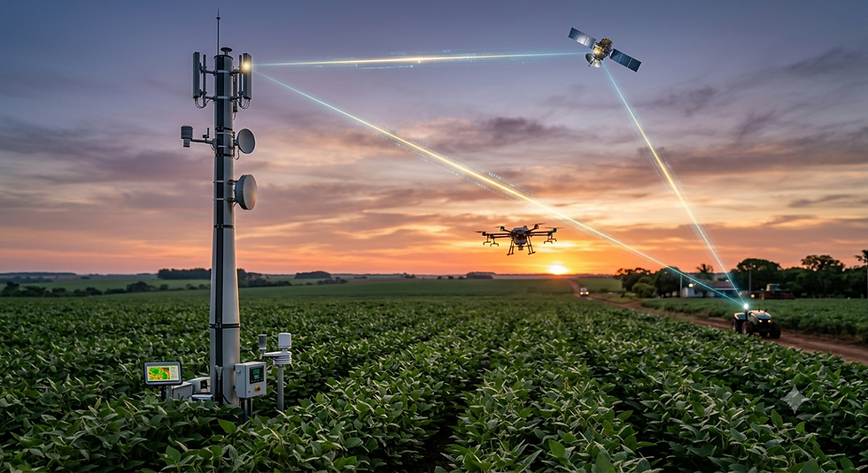 O Salto Invisível: Como as Redes Neutras e o 5G Satelital Estão Rompendo a Última Fronteira do Isolamento Rural
