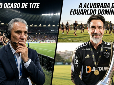 PLACAR MINAS: Tite na Berlinda e a Nova Era Domínguez no Galo – O Fervor das Semifinais do Mineiro