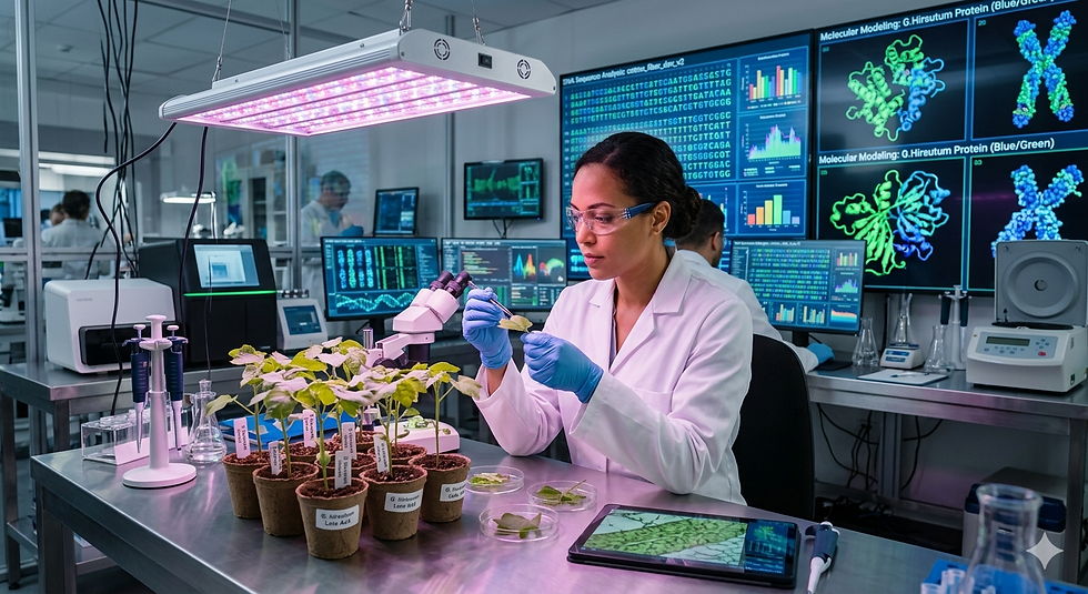 O Futuro do Algodão Brasileiro: Como a Biotecnologia e a Edição Genética via CRISPR Estão Redefinindo a Produtividade no Campo