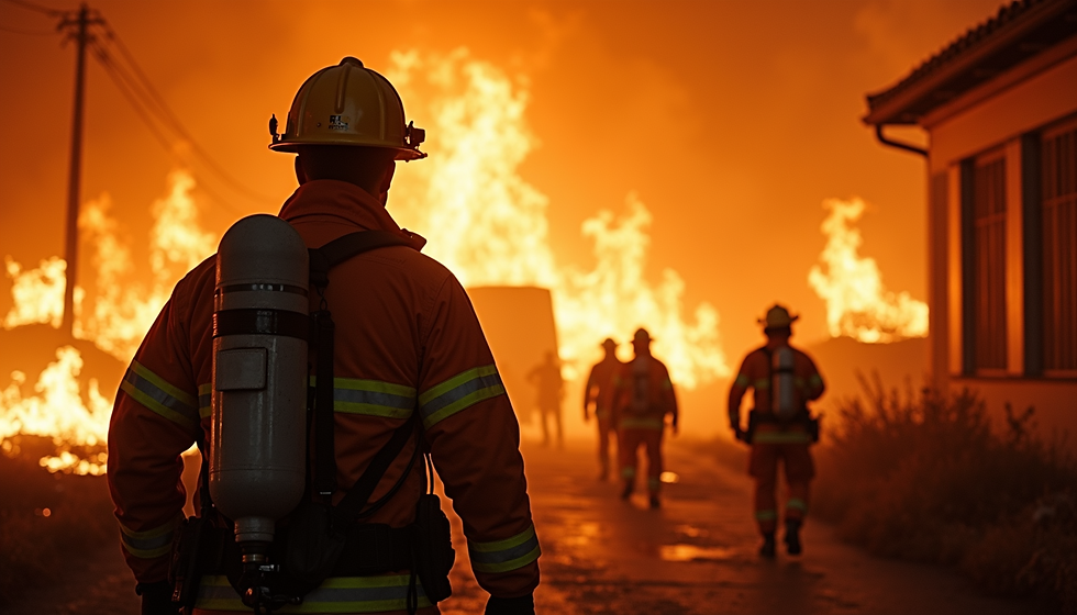 Acidente em Contagem e Grandes Incêndios: O Impacto de um Incêndio de Grandes Proporções