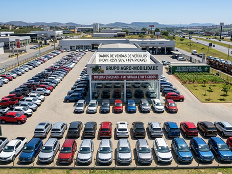 Mercado Automotivo 2026: Vendas Aquecidas e a Disputa Acirrada que Está Mudando as Garagens Brasileiras