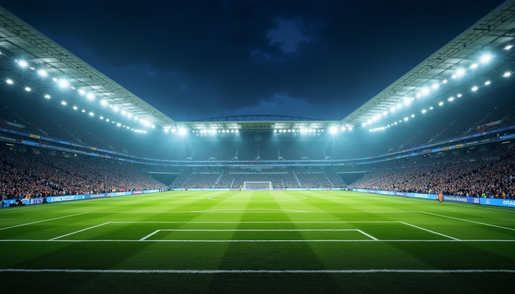 Vista panorâmica do estádio Mineirão pronto para o jogo entre Cruzeiro e Mirassol