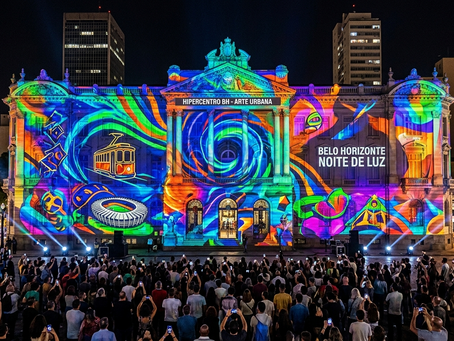 Luzes que Unem Fronteiras: Festa da Luz Transforma Belo Horizonte no Coração da Arte Tecnológica Latino-Americana
