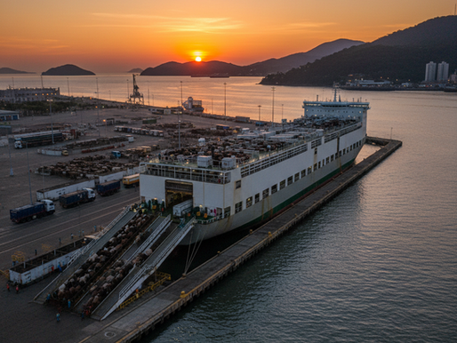 O Boom da Exportação de Gado Vivo: Brasil Dobra Embarques em 3 Anos e Desafia Pressões Ambientais