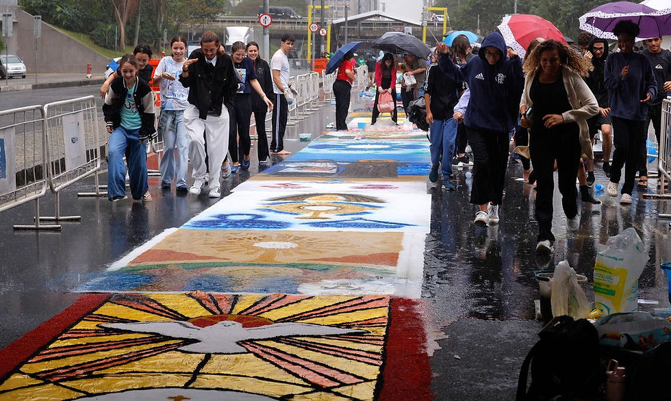 A Arte que Resiste ao Tempo e à Chuva: O Impacto Cultural e Social dos Tapetes de Corpus Christi