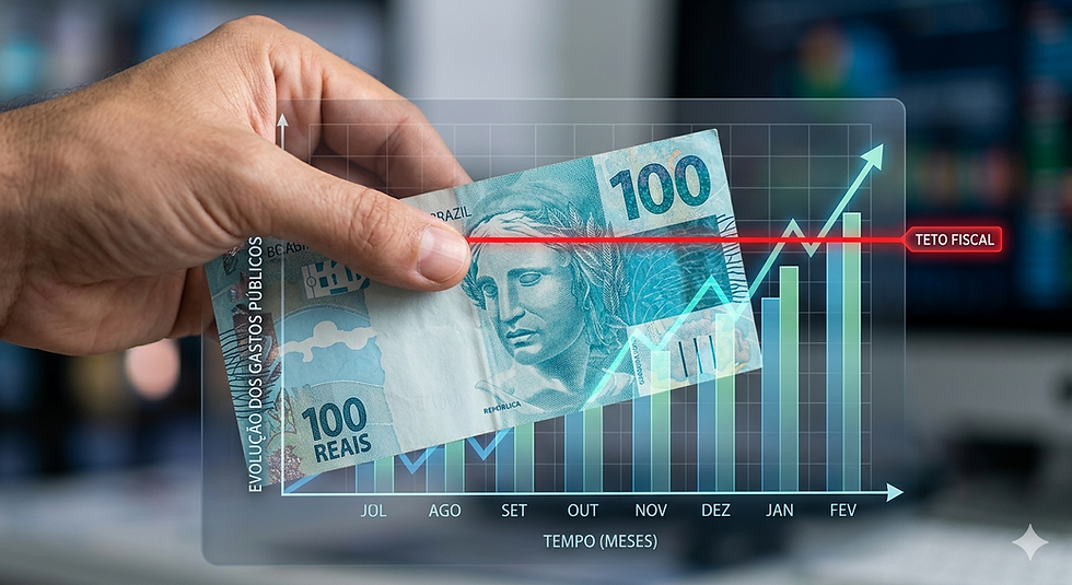 O Desafio das Contas Públicas em 2026: Por que o Equilíbrio Fiscal é o Grande Gatilho para a Nossa Economia?