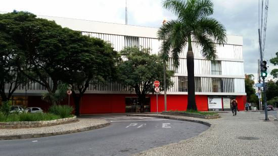 Fachada Casa Fiat de Cultura em Belo Horizonte - MG