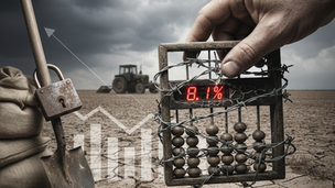 📉 A Inadimplência Rural Bate 8% e Sinaliza Aperto Financeiro na Produção