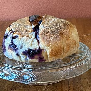 Lemon Blueberry Sourdough Boule