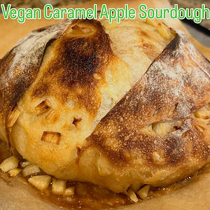 Caramel Apple Sourdough Boule