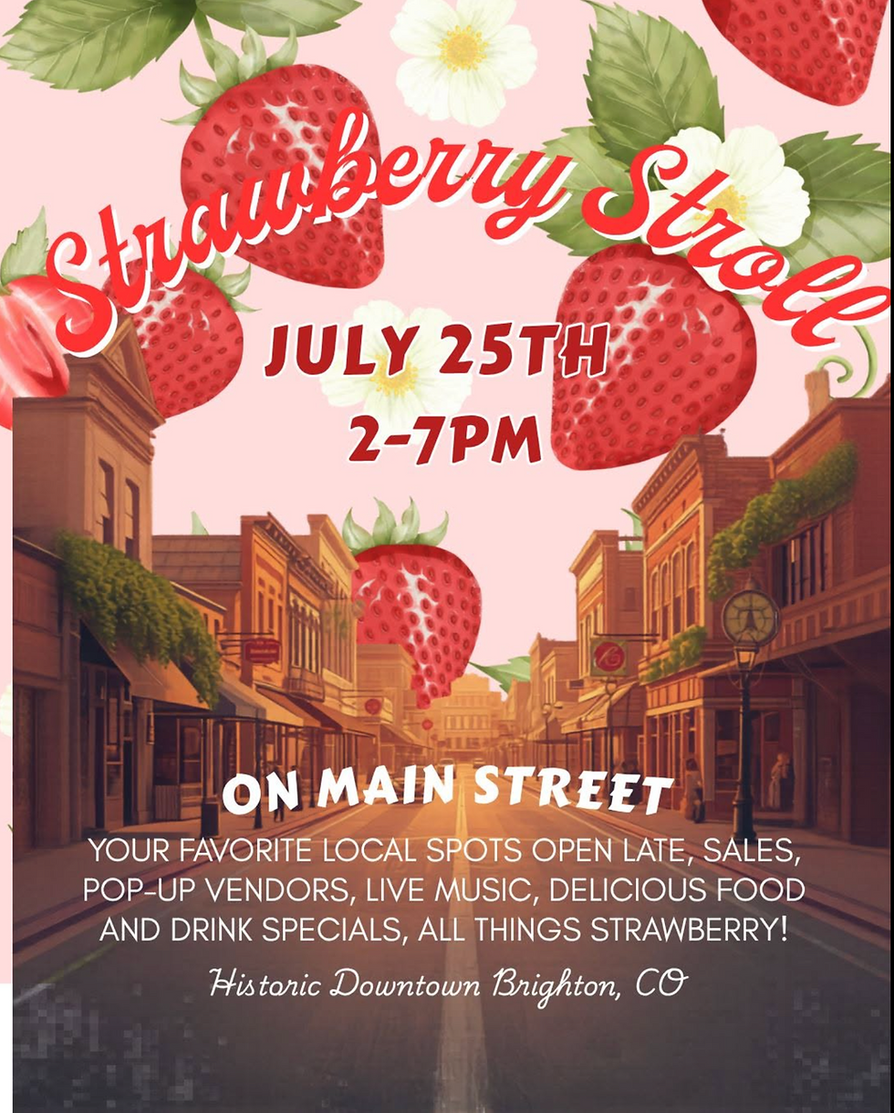 Stroll over to Main Street Brighton, CO to support local businesses!