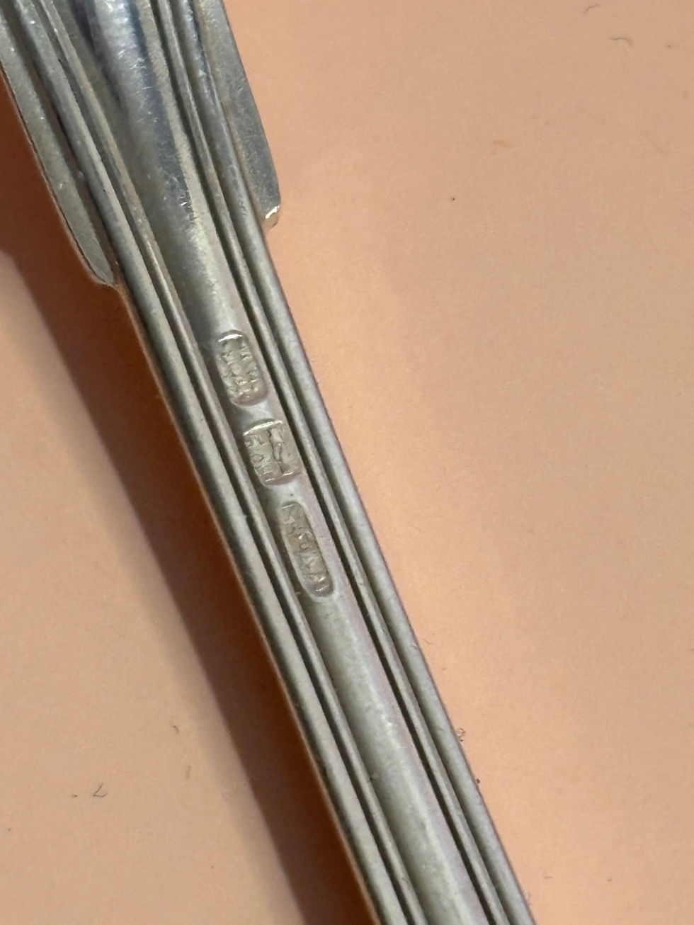 Ménagère 7 couverts SFAM métal argenté modèle Filet – vintage