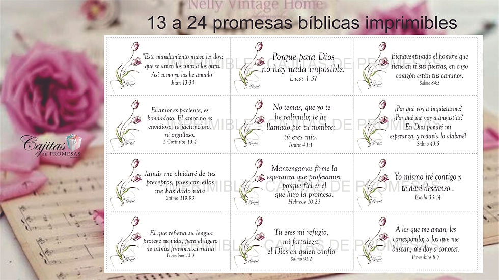 Miniatura: WOMAN COL#1, SET DE 24 TARJETAS VERSICULOS BIBLICOS DESCARGABLES EN ESPAÑOL