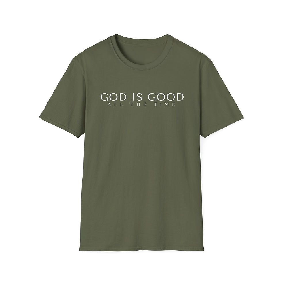 Miniatura: All the time God is Good Christian TShirt, inspirational Tee for gift, GGOD106-9