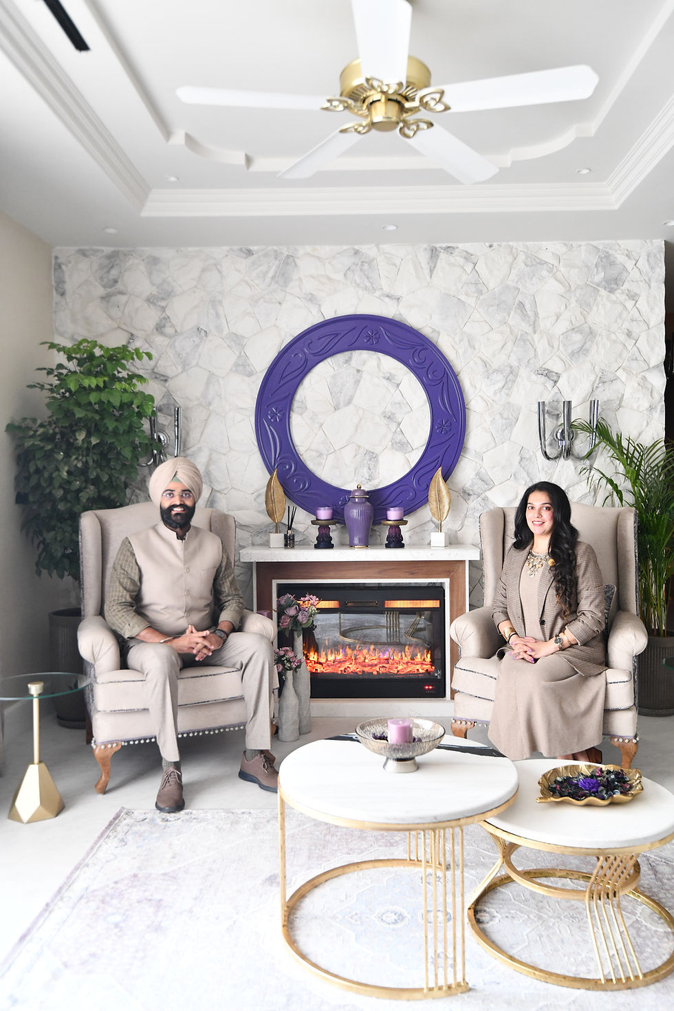 Gurjot Shan and Ranbir Singh partners Gurjot Shan Designs