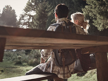 Couple Enjoying Sunset