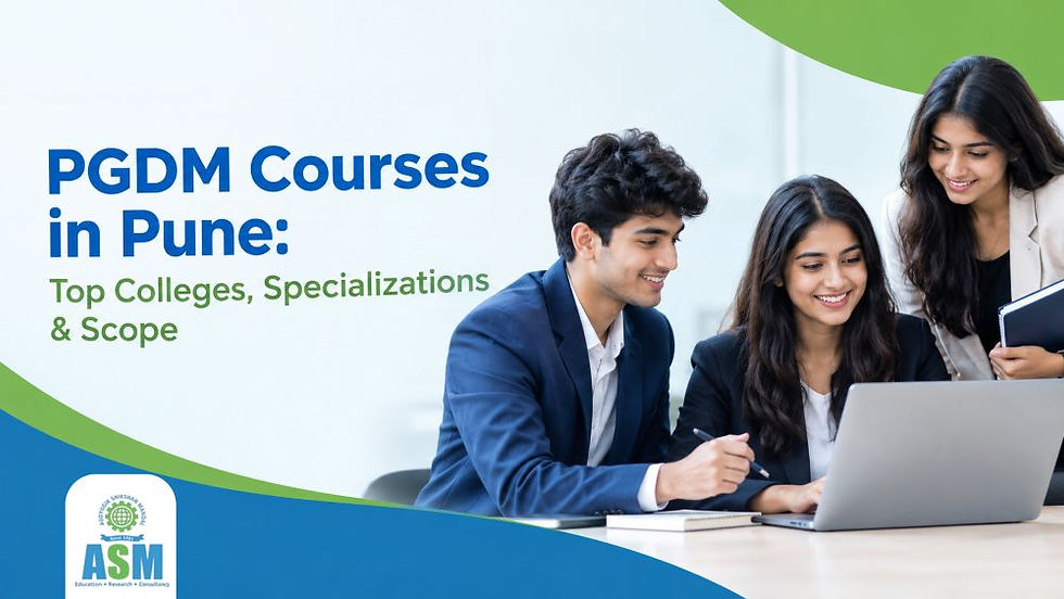 PGDM Course in pune