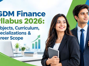 PGDM Finance Syllabus