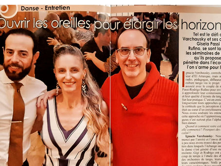 IGNACIO VARCHAUSKY, RODRIGO RUFINO et GISELA PASSI