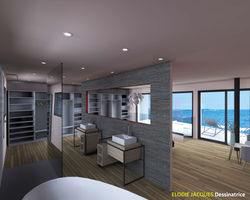 SDB Vue mer Plouescat