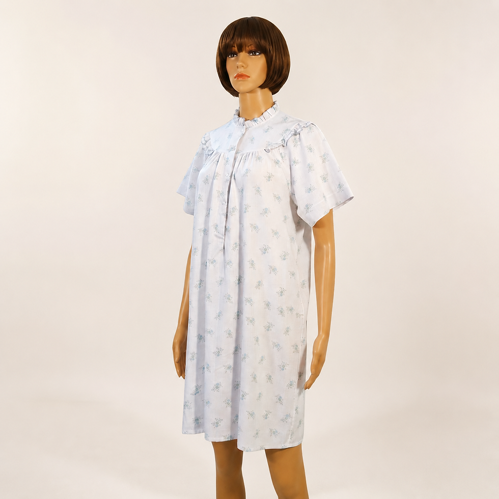 Miniature : Chemise de nuit style vintage romantique - Taille 44/46