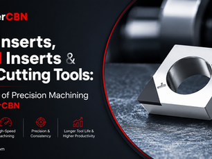 CBN Inserts, PCBN Inserts & CBN Cutting Tools: The Future of Precision Machining with HyperCBN
