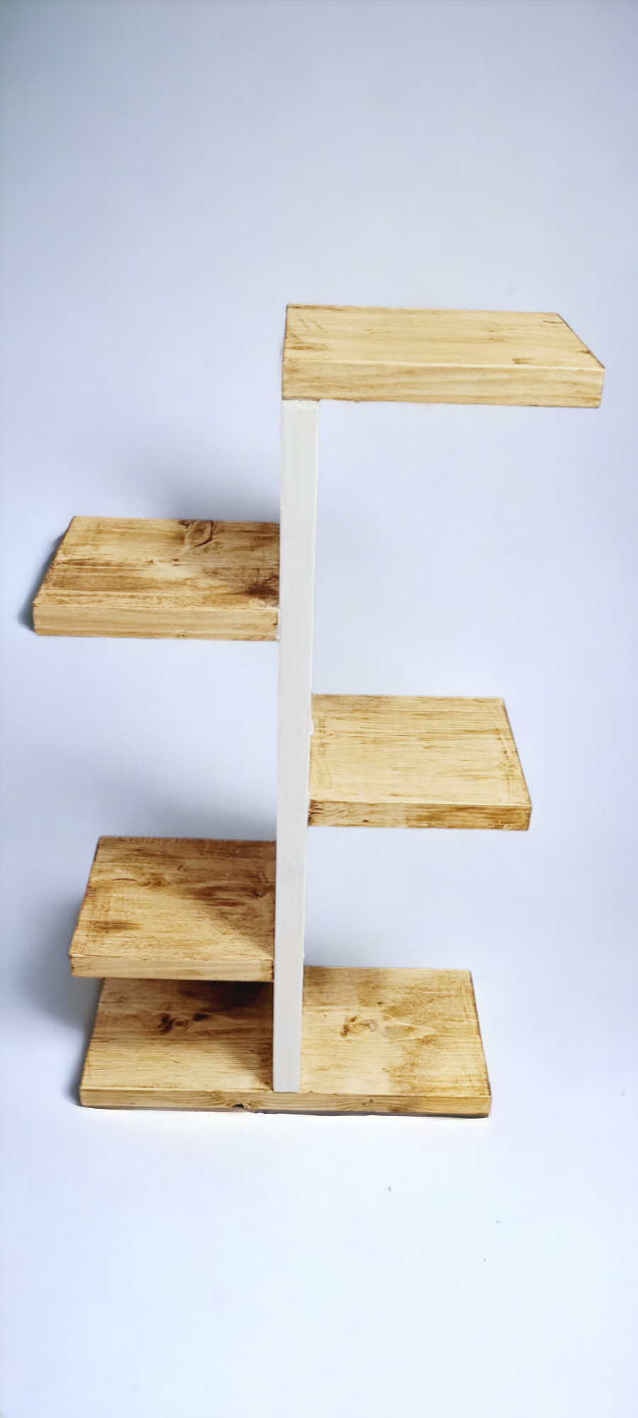 Rustic 6 Tier Ladder Wooden Solid Plant Stand