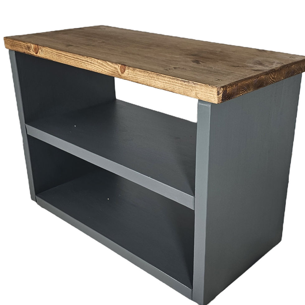 Wooden shoe bench suitable for boot room