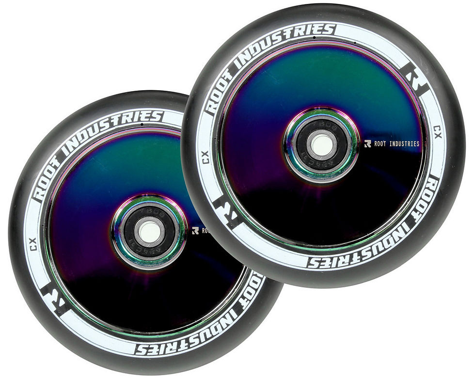 Root  Ind / Wheels / Air/ 110MM / Pair / Black / Rocket  Fuel