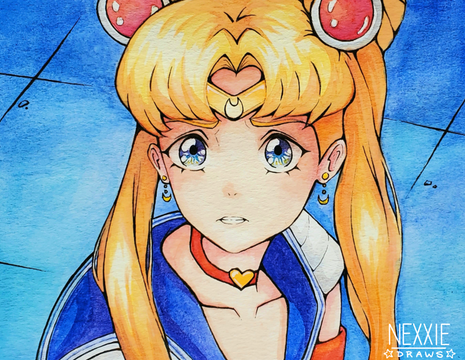Sailor Moon Watercolor